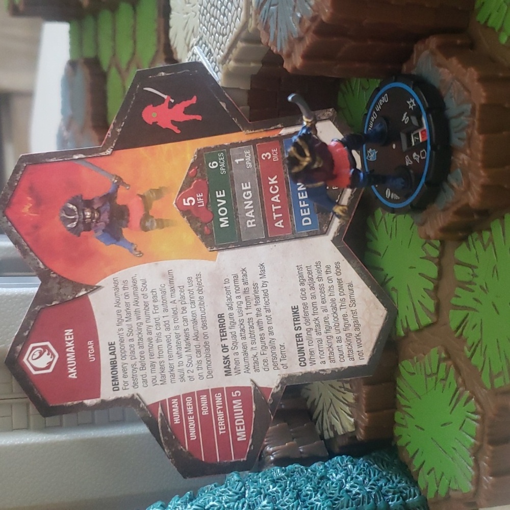 Heroscape Akumaken C3V verified custom